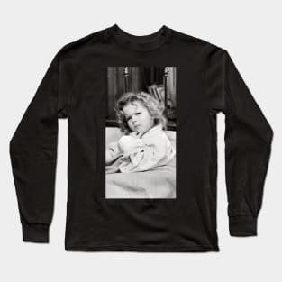 Shirley Temple Deep in Thought Long Sleeve T-Shirt